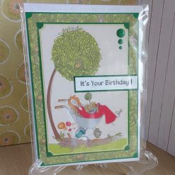 Birthday Card Female - Go Green