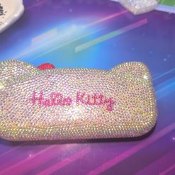 Hello Kitty Glasses Case Bling Glass Rhinestones 3 Hello Kitty Glasses Case Bling Glass Rhinestones 3