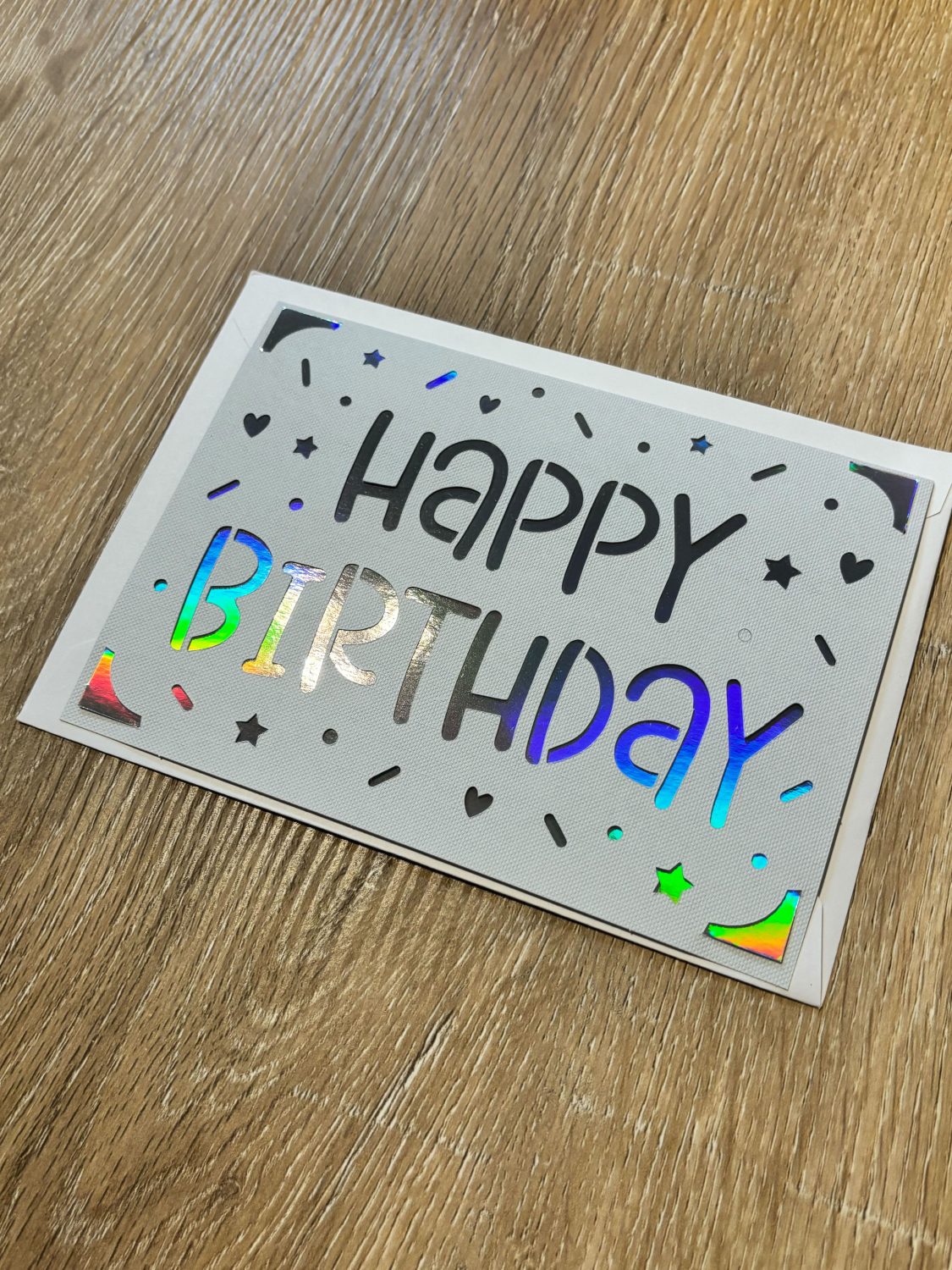 A Set of 4 Handcrafted Birthday Cards – Precision Cut Designs A Set of 4 Handcrafted Birthday Cards – Precision Cut Designs