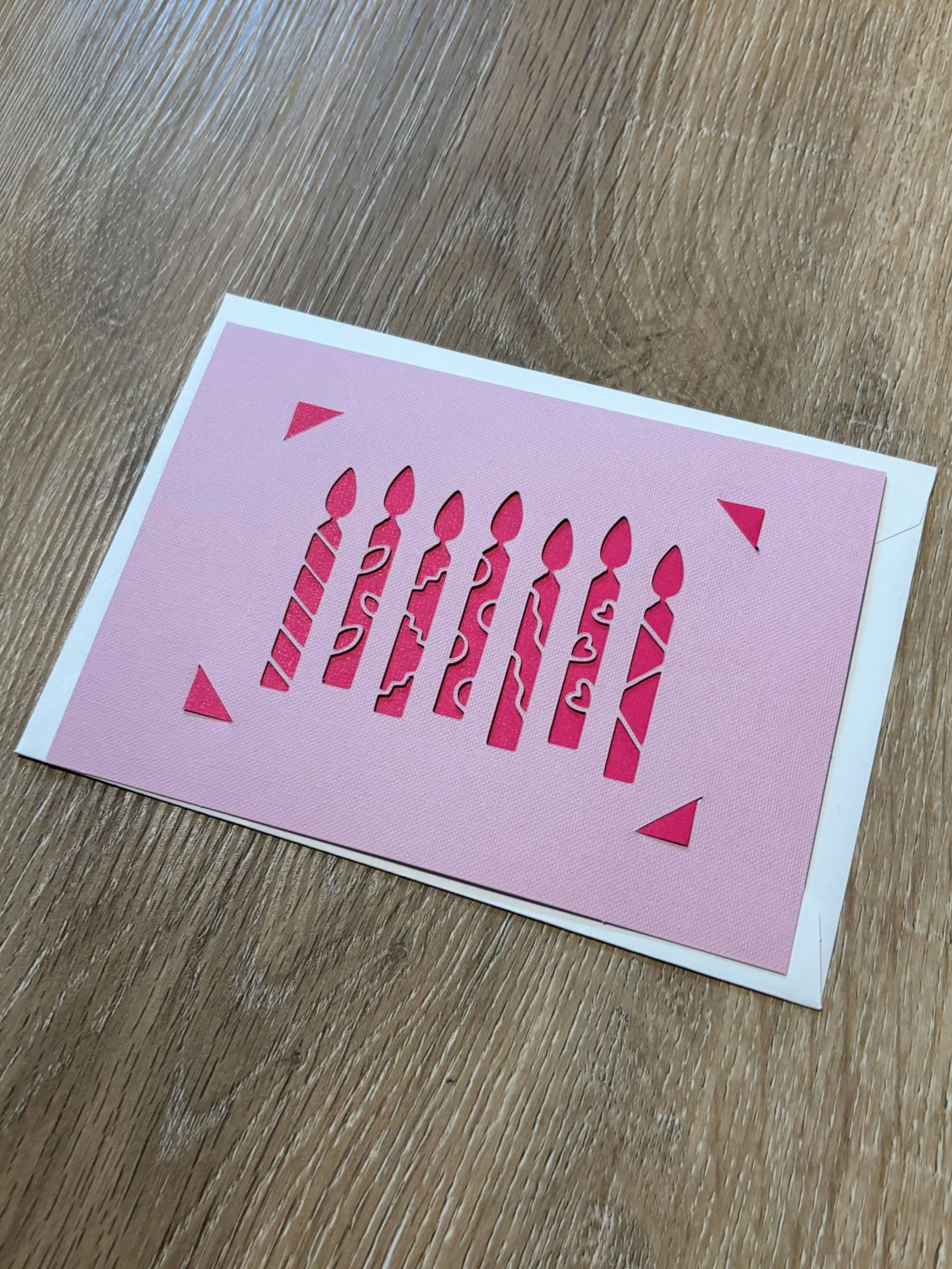 A Set of 4 Handcrafted Birthday Cards – Precision Cut Designs A Set of 4 Handcrafted Birthday Cards – Precision Cut Designs