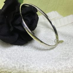 Classic Solid Sterling Silver Bangle 1 Classic Solid Sterling Silver Bangle 1