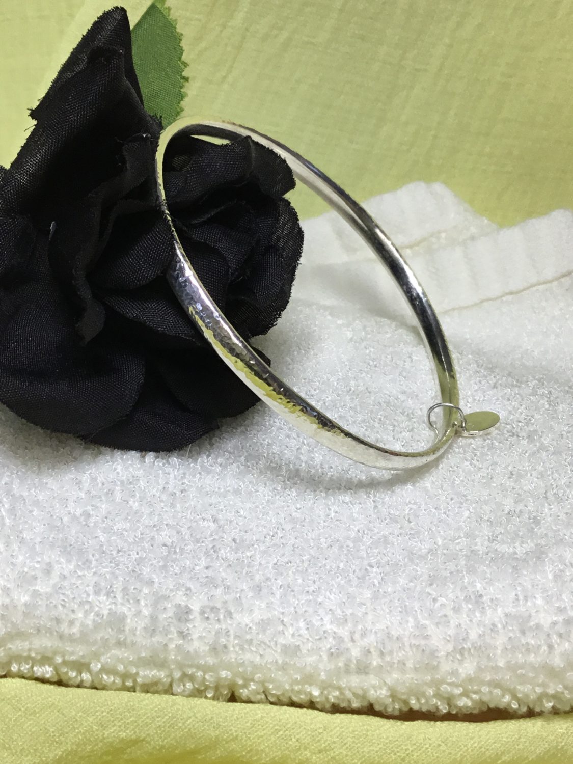 Classic Solid Sterling Silver Bangle Classic Solid Sterling Silver Bangle