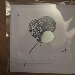 Blue Balloon Card