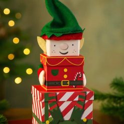 Elf stacking boxes