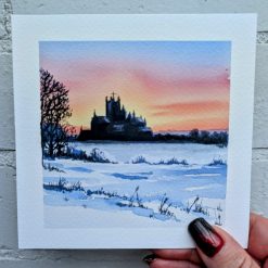 The Box of Delights Tatchester Cathedral Greetings Card **SOLD OUT**
