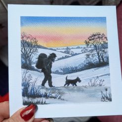 The Box of Delights Cole Hawlings and Barney Dog greetings card **TAKING PRE-ORDERS**