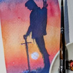 Robin of Sherwood inspired Robin Hood miniature Painting