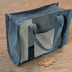 Denim multi-pocket hand bag 7 Denim multi-pocket hand bag 7