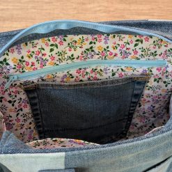 Denim multi-pocket hand bag 6 Denim multi-pocket hand bag 6