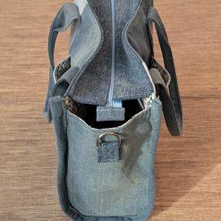 Denim multi-pocket hand bag 1 Denim multi-pocket hand bag 1