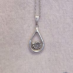 PENDANT ONLY - Ammonite Sterling Silver Pendant
