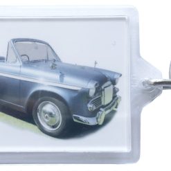 Sunbeam Rapier Convertible 1963 - Plastic keyring with a 50 x 35mm insert printed on two sides