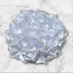 Gift box with hairbows pretty white colors! (6 in 1) 5