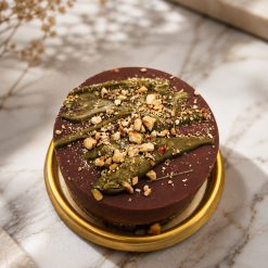 Chocolate Dubai Rounds (Set Of 2)