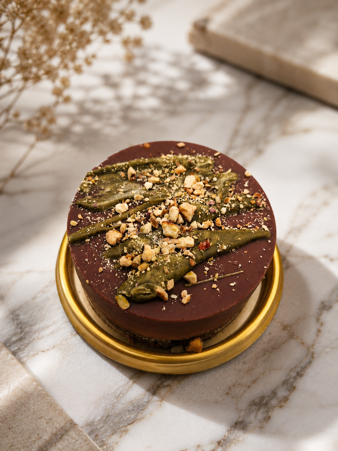 Chocolate Dubai Rounds (Set Of 2) Chocolate Dubai Rounds (Set Of 2)
