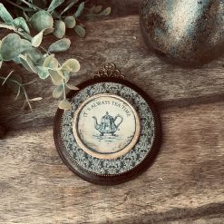 Vintage Plaque Pair