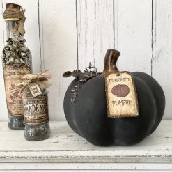 Pumpkin, Ceramic Autumn, Halloween Decor