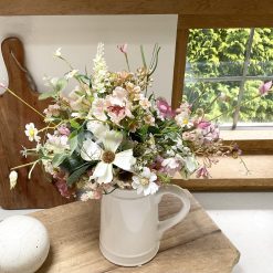 Floral Display in Ceramic Jug, Centrepiece 3 Floral Display in Ceramic Jug, Centrepiece 3