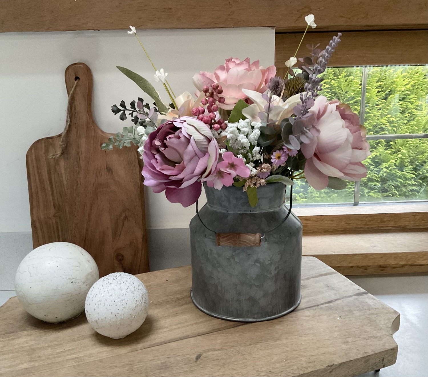 Faux Floral Display, Artificial Flowers Faux Floral Display, Artificial Flowers
