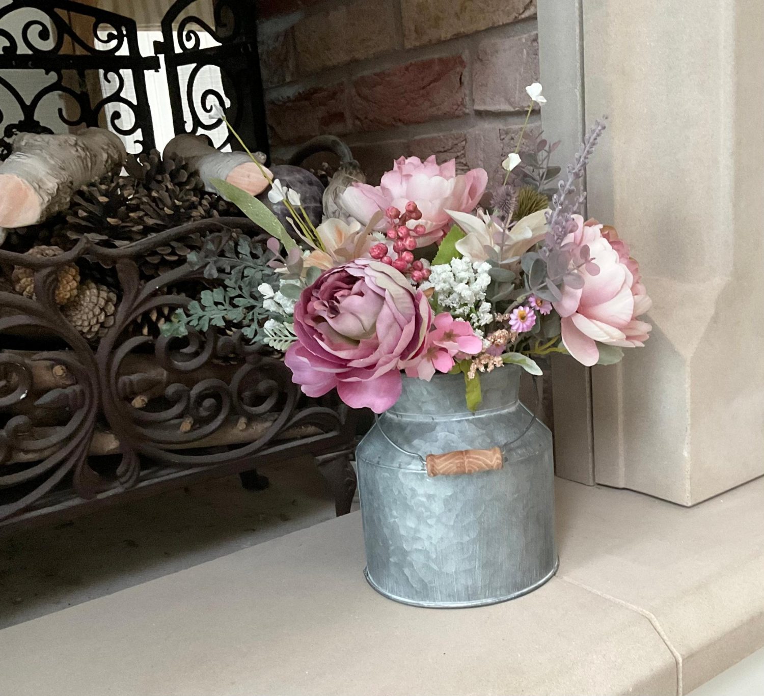 Faux Floral Display, Artificial Flowers Faux Floral Display, Artificial Flowers