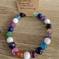 Crystal jar necklace