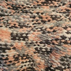 Finger knitted blanket