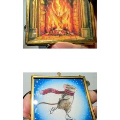 The Box of Delights inspired hanging decorations Set 1