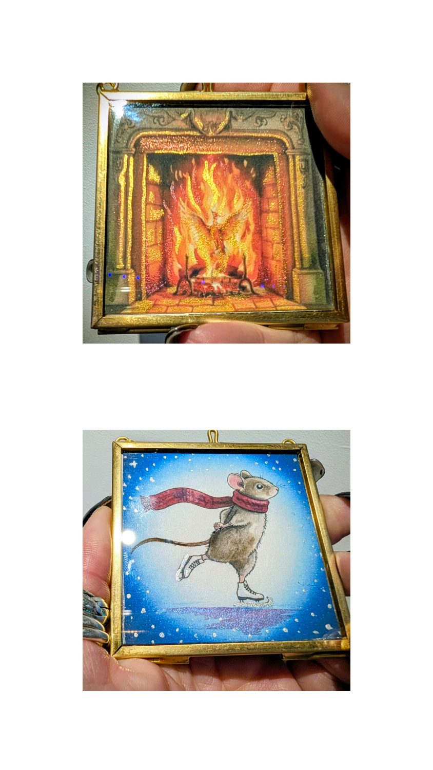 The Box of Delights inspired hanging decorations Set 1 The Box of Delights inspired hanging decorations Set 1