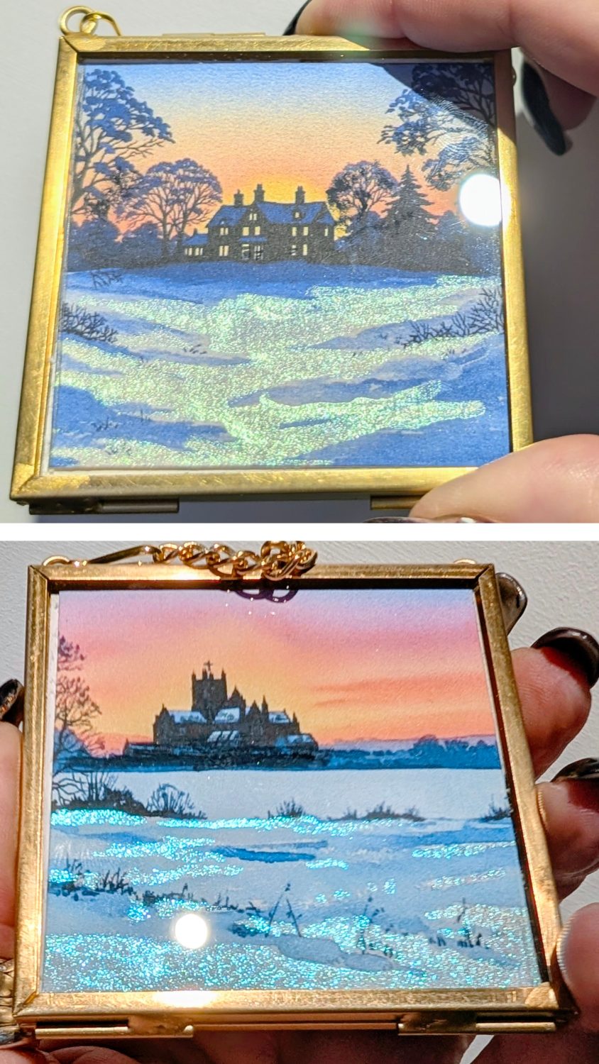 The Box of Delights inspired hanging decorations Set 1 The Box of Delights inspired hanging decorations Set 1