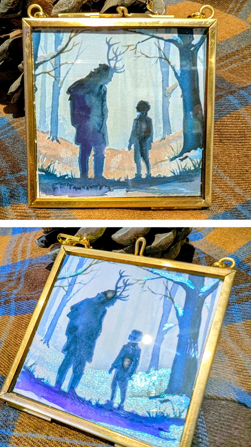 The Box of Delights inspired hanging decorations Set 3 The Box of Delights inspired hanging decorations Set 3