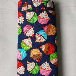 Glasses Case, cupcake print