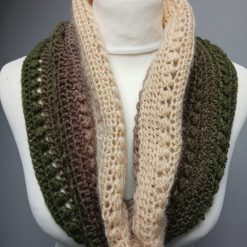 Crochet Flower Scarf