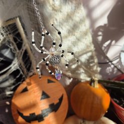 🕷️ Beaded Spider Ornaments-Silver 5