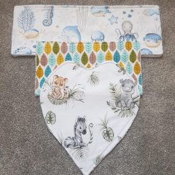 Girls burp cloths 7 bundle