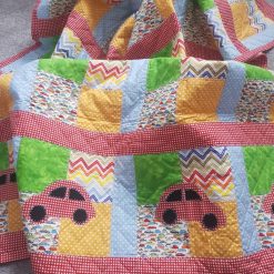 Cot/cot bed quilted topper cars 2 Cot/cot bed quilted topper cars 2