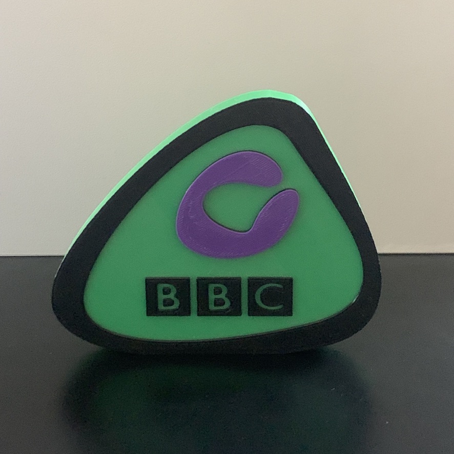 PBS Kids Logo 3D plaque Shelf / Desk Ideal Autistic Autism ADHD Sensory Gift PBS Kids Logo 3D plaque Shelf / Desk Ideal Autistic Autism ADHD Sensory Gift