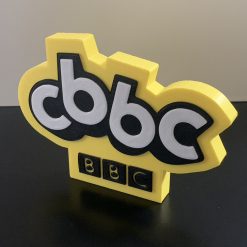 PBS Kids Logo 3D plaque Shelf / Desk Ideal Autistic Autism ADHD Sensory Gift