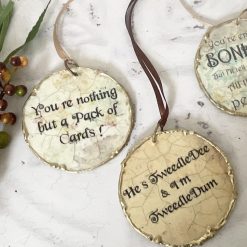 Alice in Wonderland Hangers, Set of 3 3