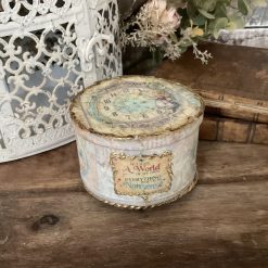 Alice in Wonderland Trinket Box with Watch Pendant