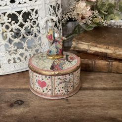 Vintage Alice Trinket Box, Queen of Hearts