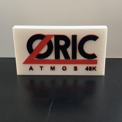 3D ZX Spectrum Vintage Computer Logo Wall Shelf Desk Standing Decorative Gift