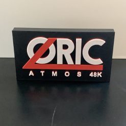 3D ZX Spectrum Vintage Computer Logo Wall Shelf Desk Standing Decorative Gift