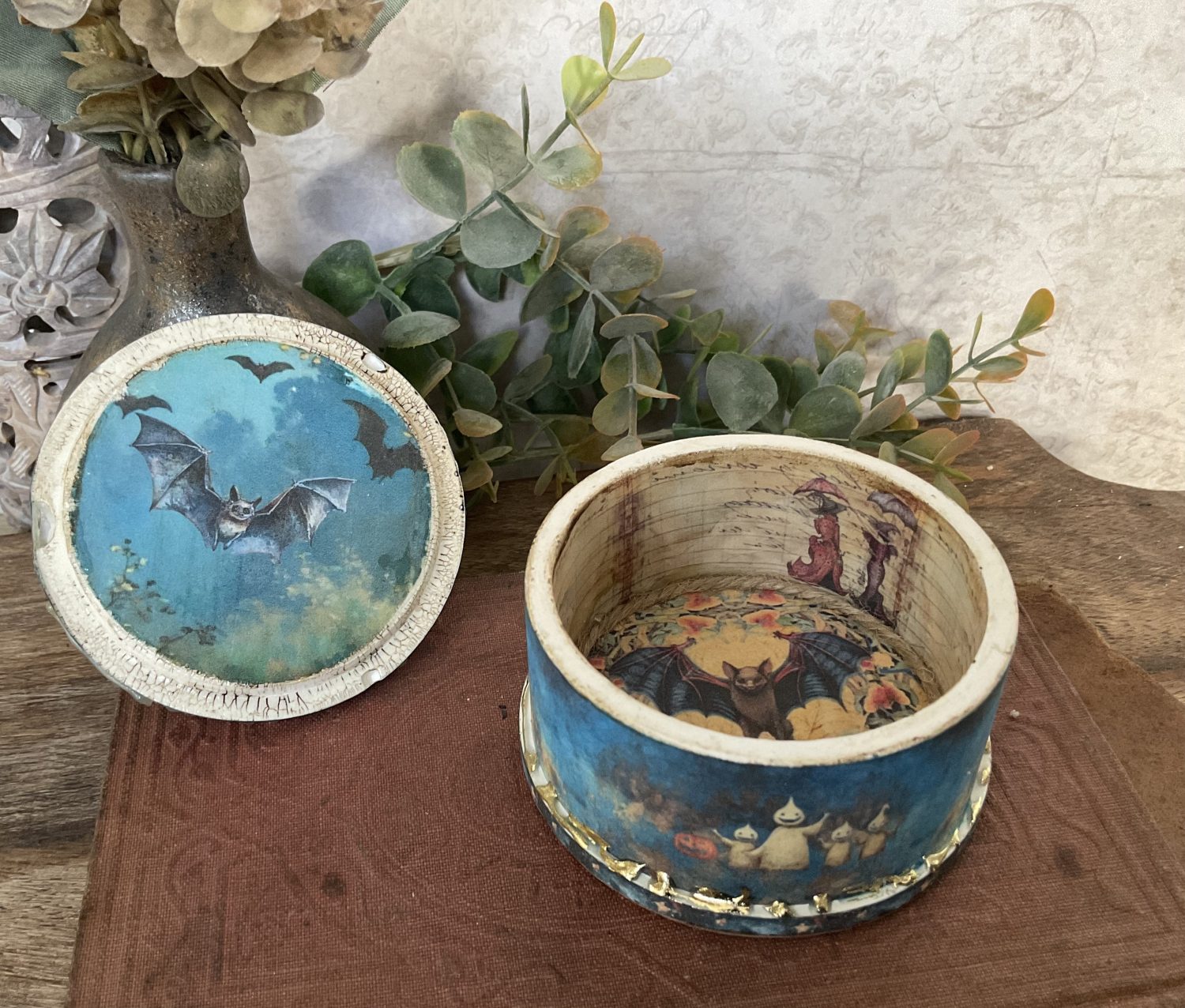 Halloween Trinket Pot Halloween Trinket Pot