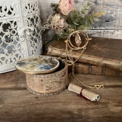Harry Potter Themed Trinket Pot with Time Turner