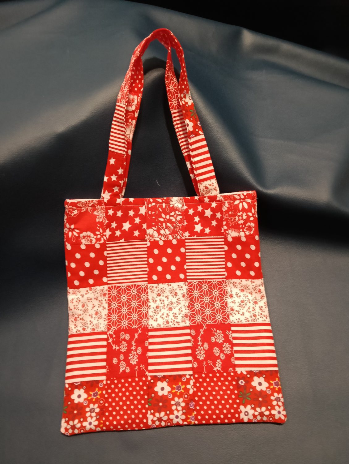 Handmade Gift Bags Red and White Handmade Gift Bags Red and White