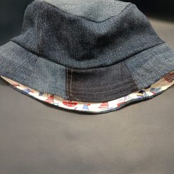 Bucket Hat - Recycled Denim Dark Blue