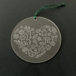 Christmas Tree Decoration - Christmas Heart