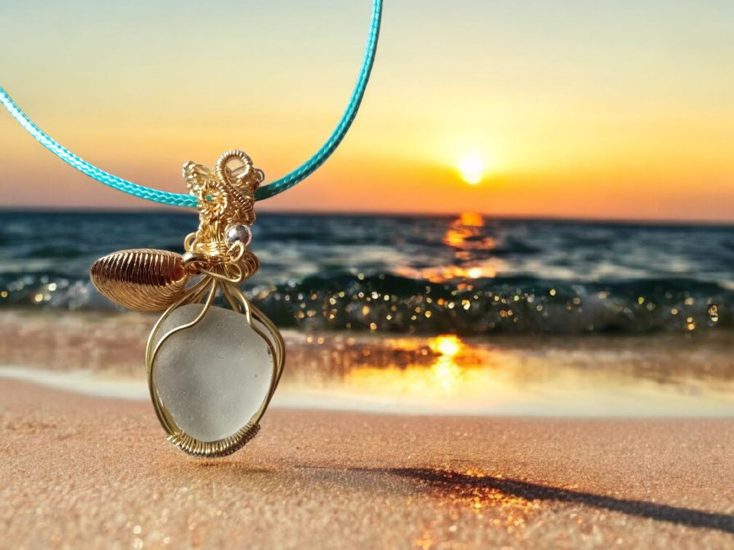 Cornish Sea Glass pendant Cornish Sea Glass pendant