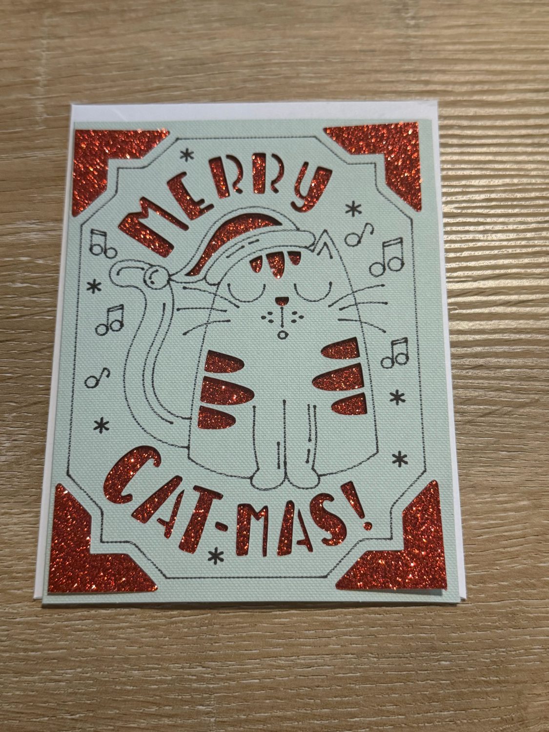 A Merry Cat-mas Gift Set – Cat-Themed Christmas Card, Gift Bag & Decoration A Merry Cat-mas Gift Set – Cat-Themed Christmas Card, Gift Bag & Decoration