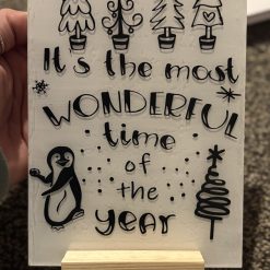 Hanging Christmas sign